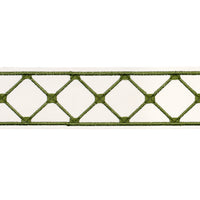 Schumacher Parisian Bamboo Green Trim 84600