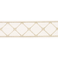 Schumacher Parisian Bamboo Ivory Trim 84603