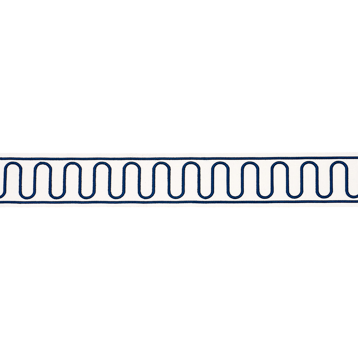 Schumacher Royere Scroll Marine Trim 84620