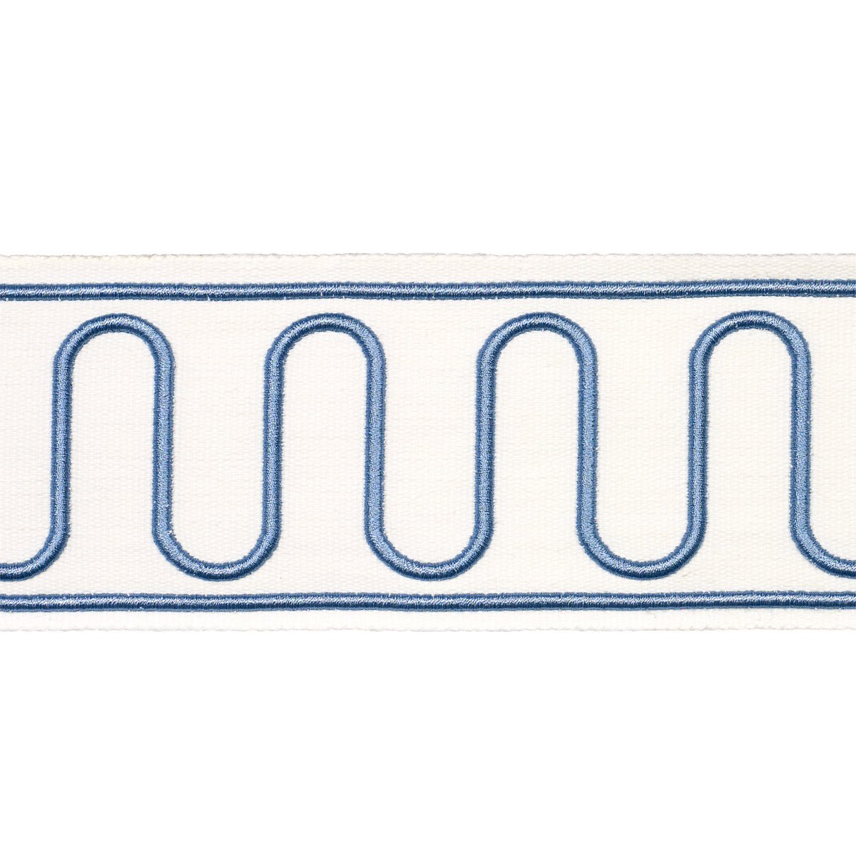 Schumacher Royere Scroll Porcelain Trim 84621