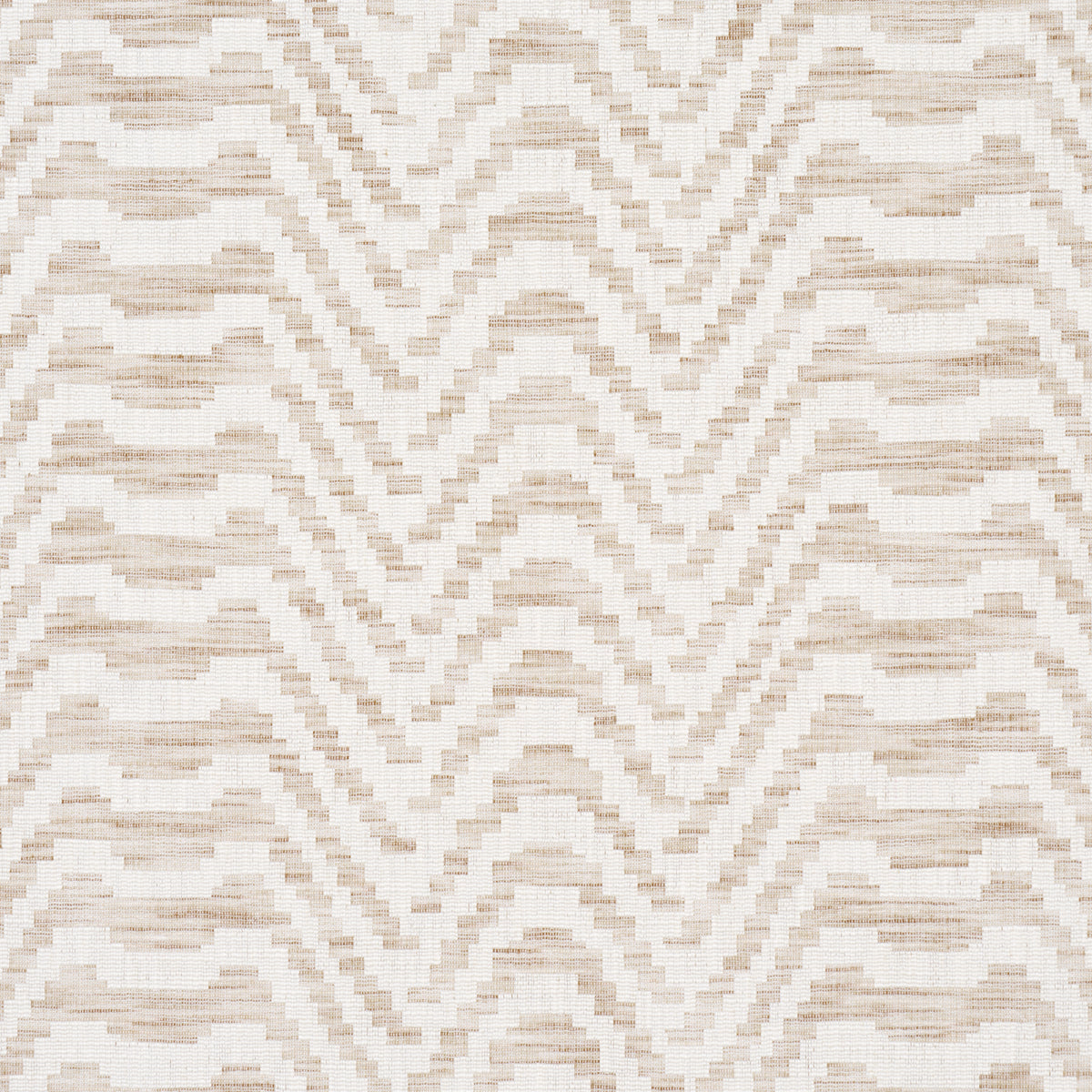 Schumacher Stepped Chevron Linen Fabric 84641