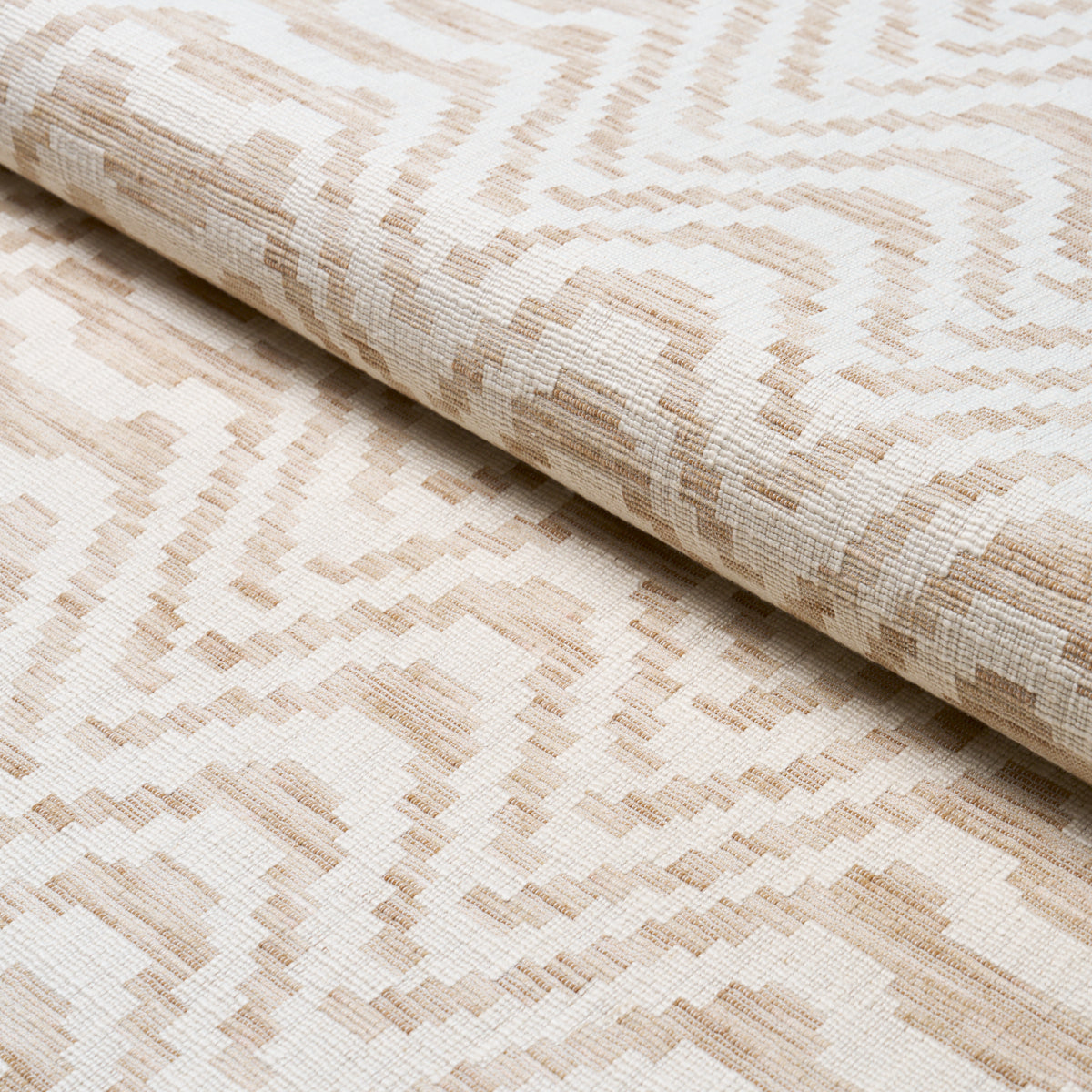 Schumacher Stepped Chevron Linen 84641 Fabric | 40% Off (Samples)