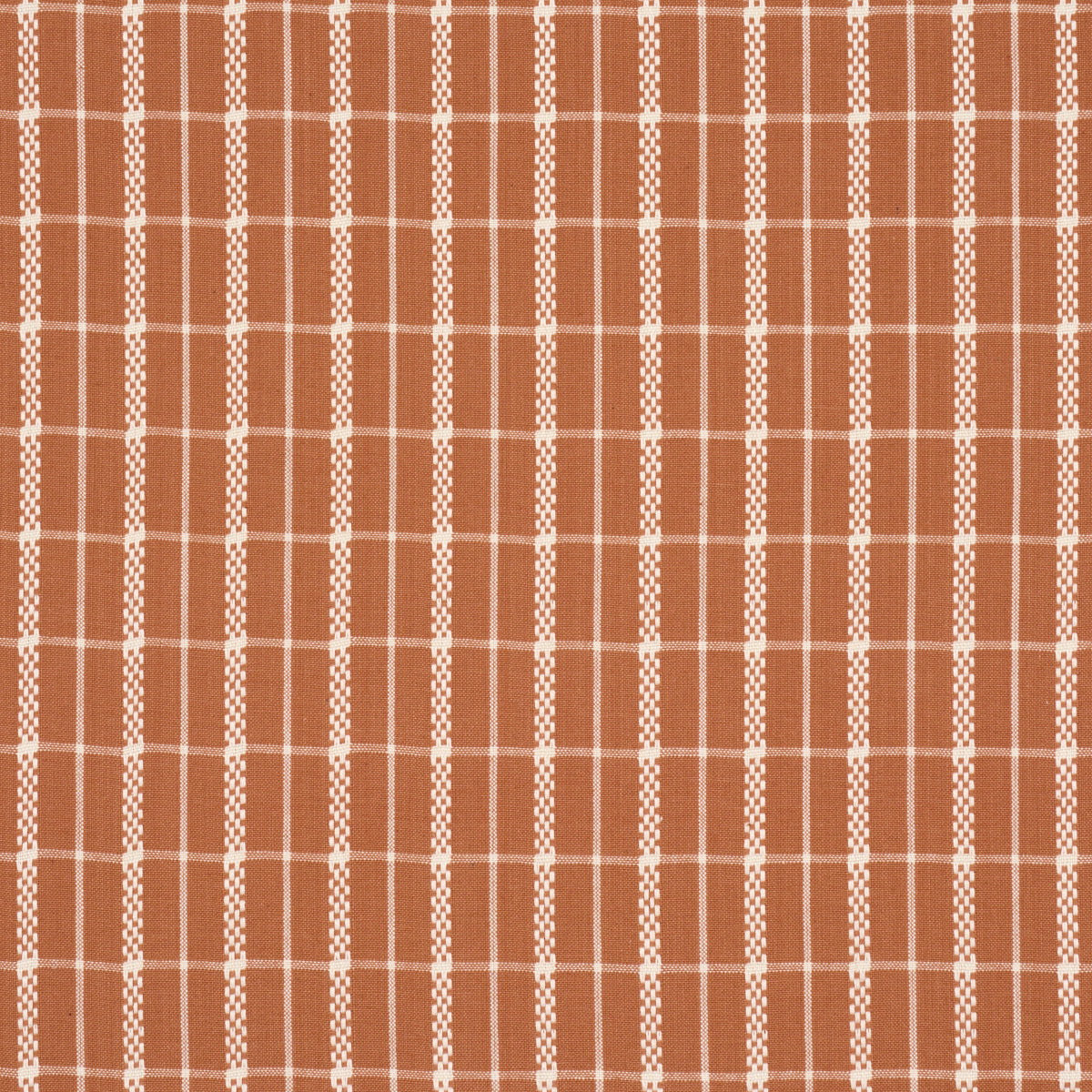 Schumacher Boyd Check Spice Fabric 84680
