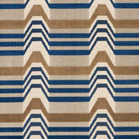 Schumacher Aldo Velvet Cadet & Camel Fabric 84810