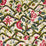 Schumacher Jacobean Garden Velvet Mulberry & Leaf Fabric 84820