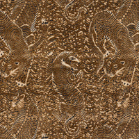 Schumacher Tigress Velvet Gold Fabric 84830
