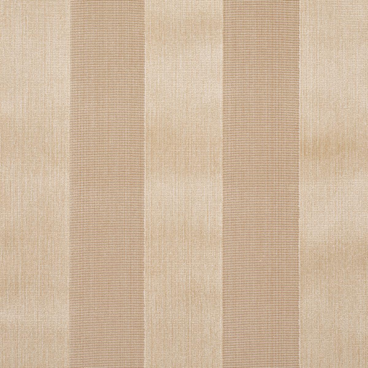 Schumacher Cunard Strie Velvet Champagne Fabric 84870