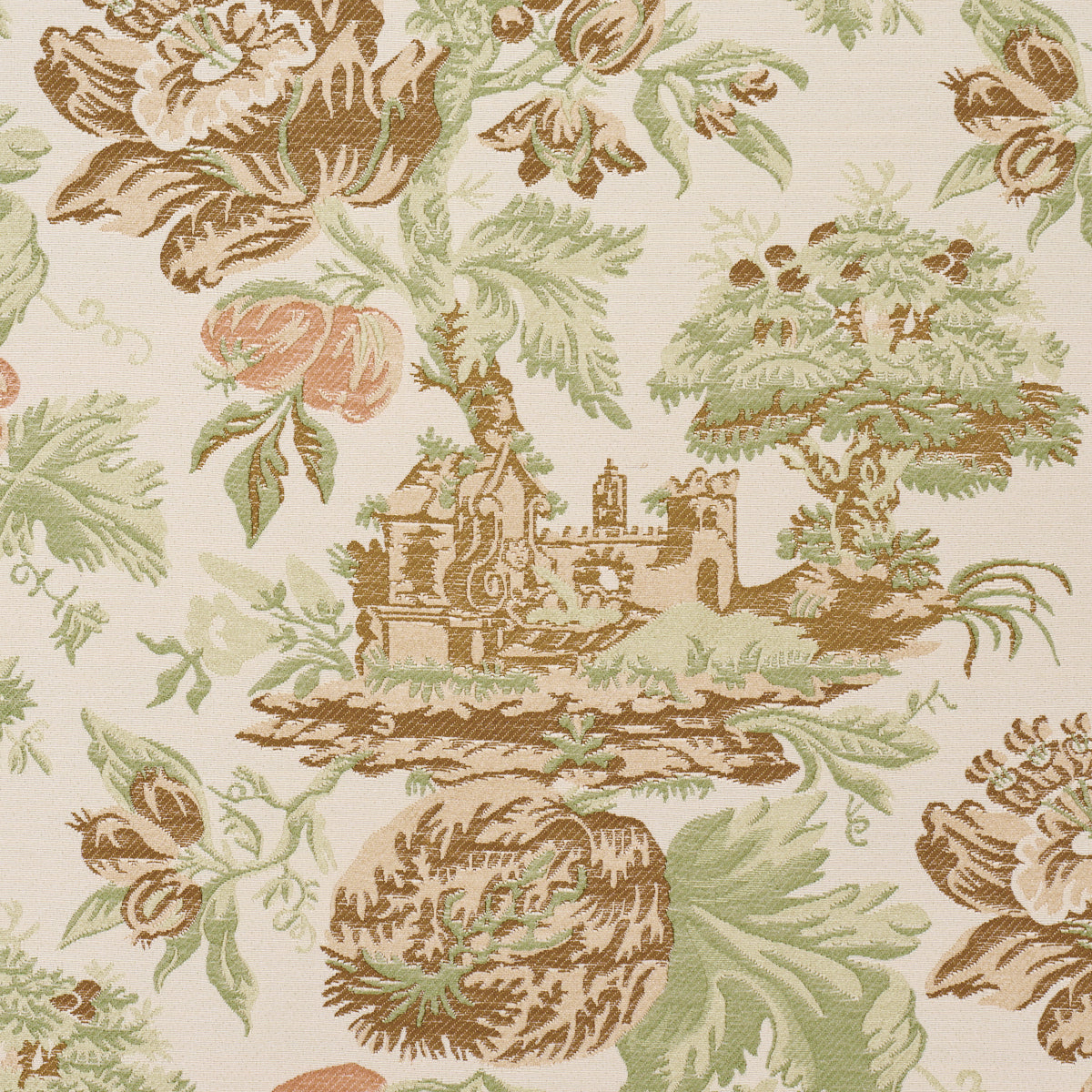 Schumacher Jardin De Louis PeTale Fabric 84881
