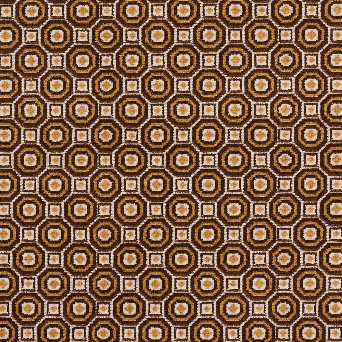 Schumacher Trianon Cut Velvet Bisque Fabric 84891