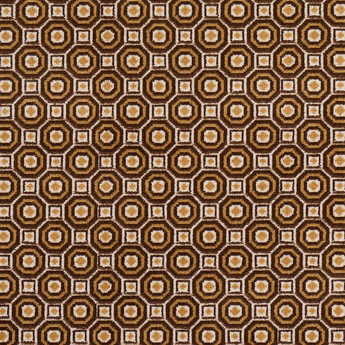 Schumacher Trianon Cut Velvet Bisque Fabric 84891