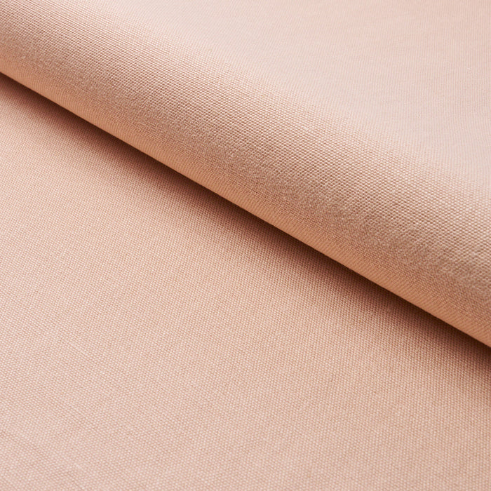 Schumacher Jumi Stonewashed Linen Blush Fabric Sample 84903