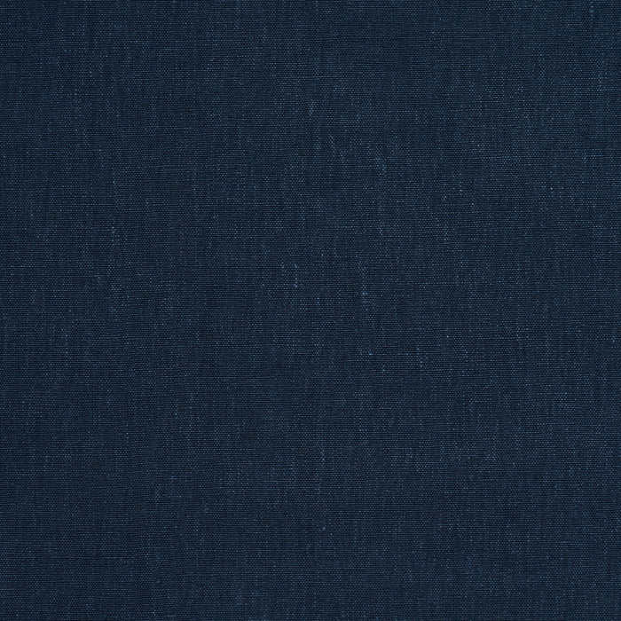 Schumacher Jumi Stonewashed Linen Navy Fabric Sample 84910