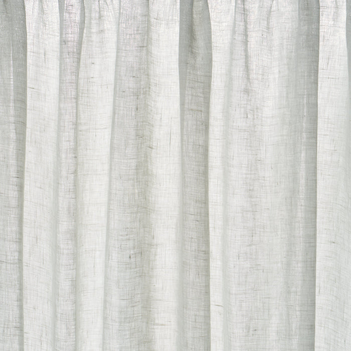 Schumacher Aya Sheer Dove Fabric Sample 84925