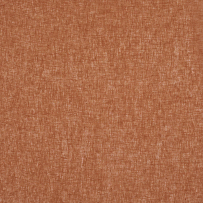 Schumacher Aya Sheer Rust Fabric 84929