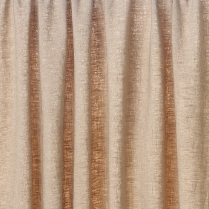Schumacher Leslie Stonewashed Sheer Natural Fabric Sample 84935