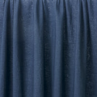 Schumacher Leslie Stonewashed Sheer Navy Fabric 84938