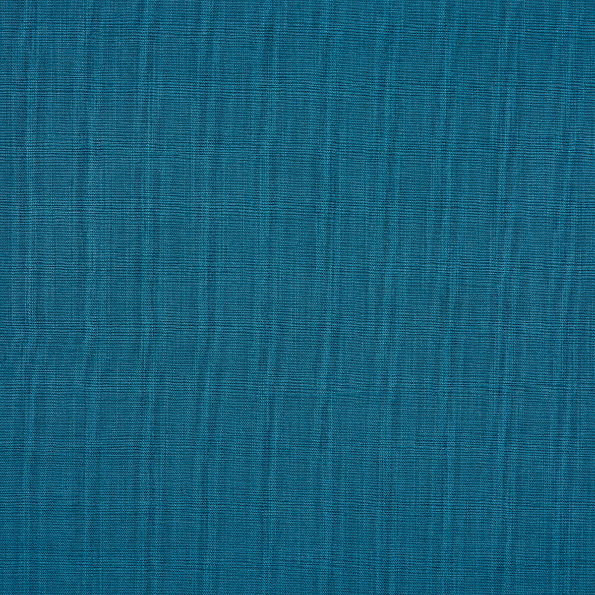 Schumacher Leo Glazed Linen Peacock Fabric Sample 84963