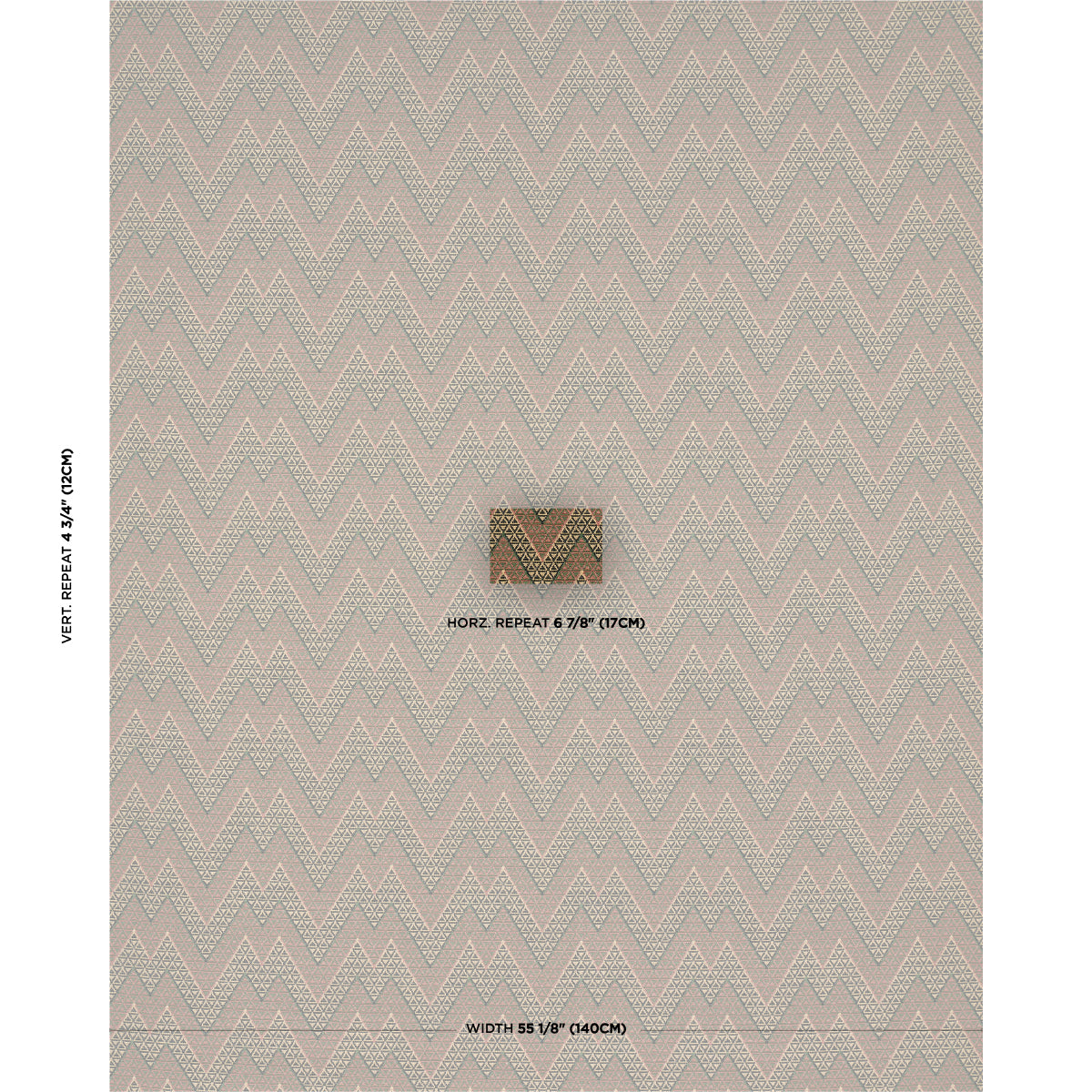 Schumacher Linen Gesso Vinyl Ivory Wallpaper Sample 5017280