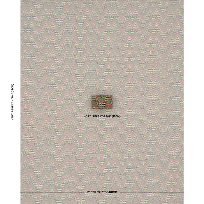Schumacher Linen Gesso Vinyl Ivory Wallpaper Sample 5017280