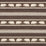 Schumacher Koda Stripe Coffee Fabric Sample 84991