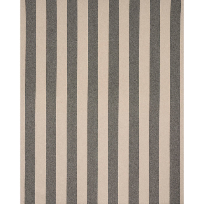 Schumacher Hemlock Stripe Graphite Fabric Schumacher 85042