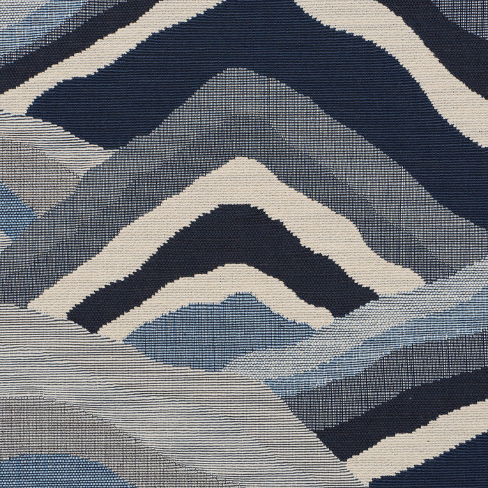 Schumacher Musa Abaca Wallcovering Sky Blue Wallpaper Schumacher 5016872