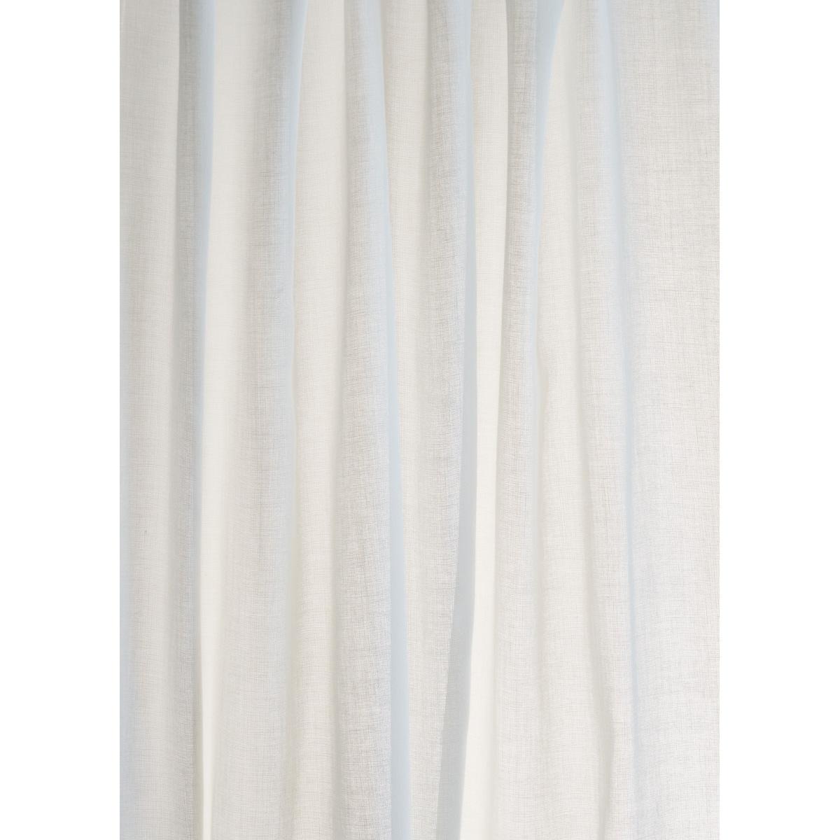 Schumacher Summit Sheer White Fabric Sample 85070