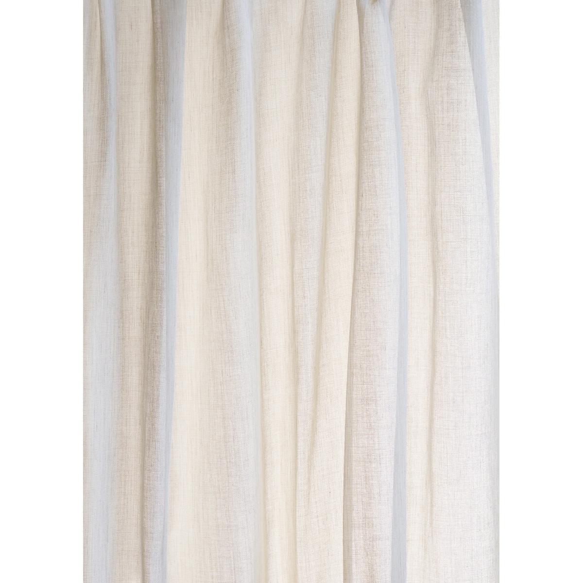 Schumacher Summit Sheer Oat Fabric Sample 85072