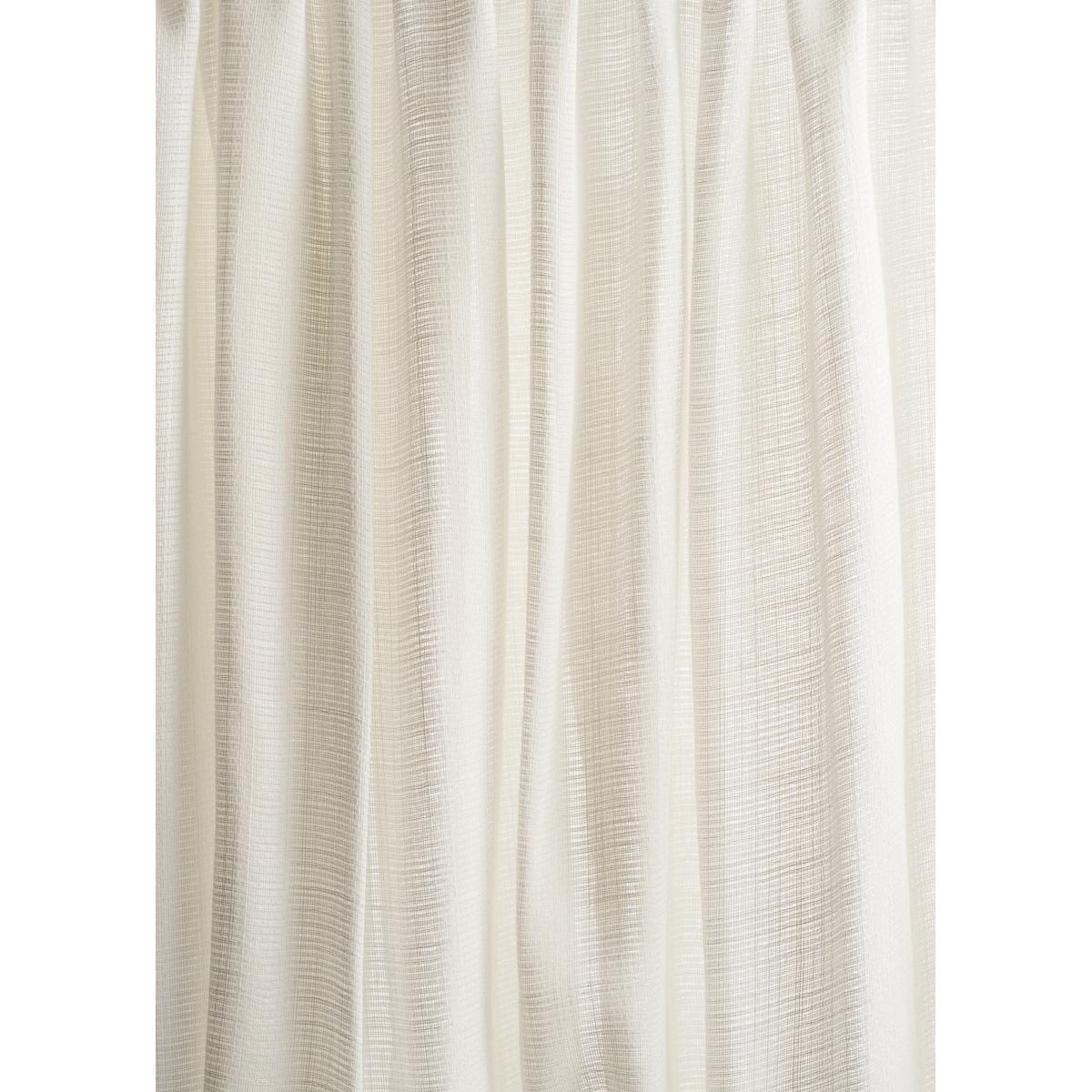 Schumacher Great Basin Sheer White Fabric Sample 85080