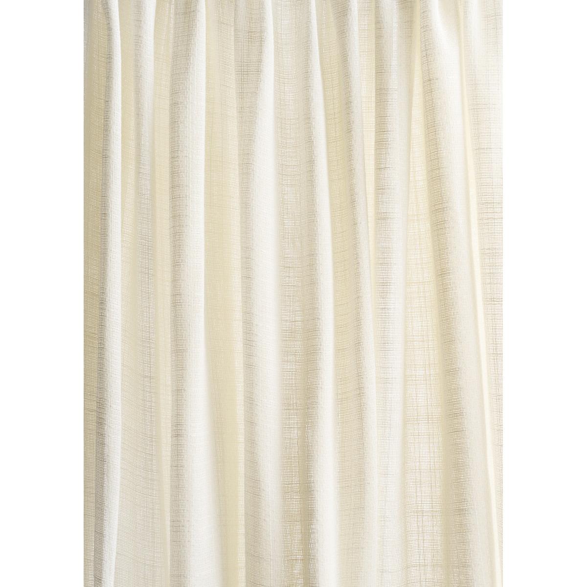 Schumacher Great Basin Sheer Ivory Fabric Sample 85081