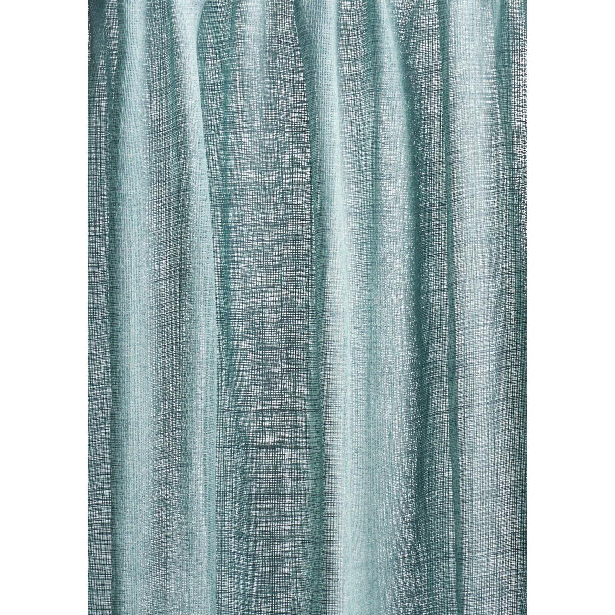 Schumacher Great Basin Sheer Seaglass Fabric Sample 85087
