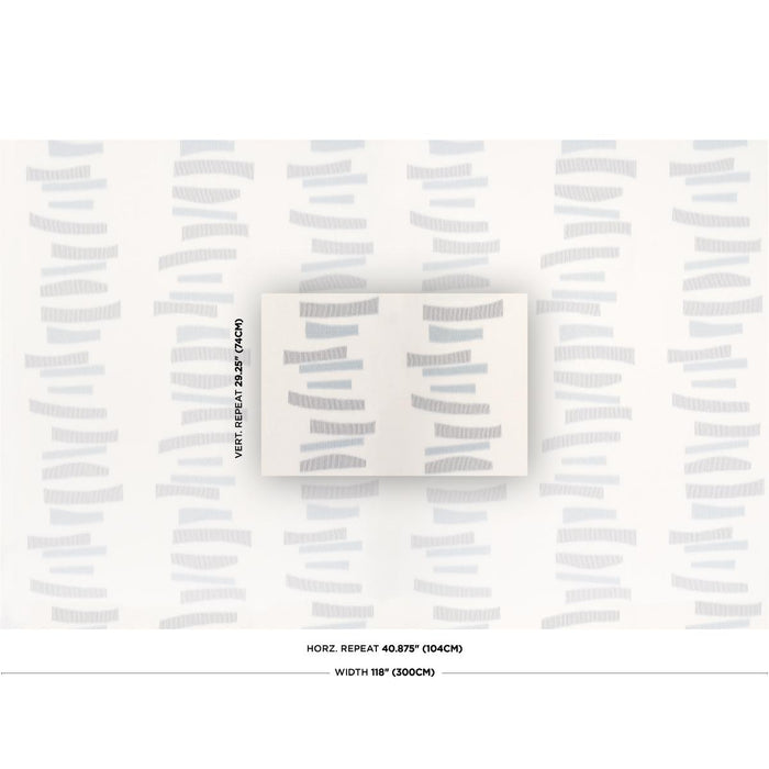 Schumacher Jensen Sheer Denim Fabric Sample 85150