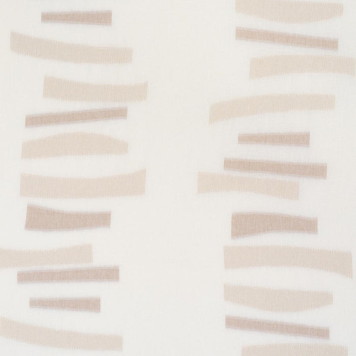 Schumacher Jensen Sheer Neutral Fabric Sample 85151