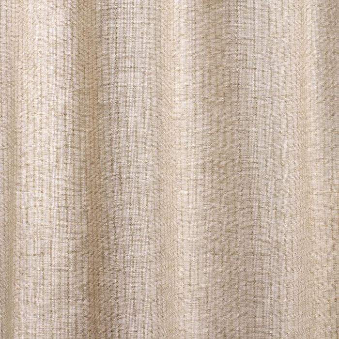 Schumacher Sea Drift Sheer Ivory & Natural Fabric 85160