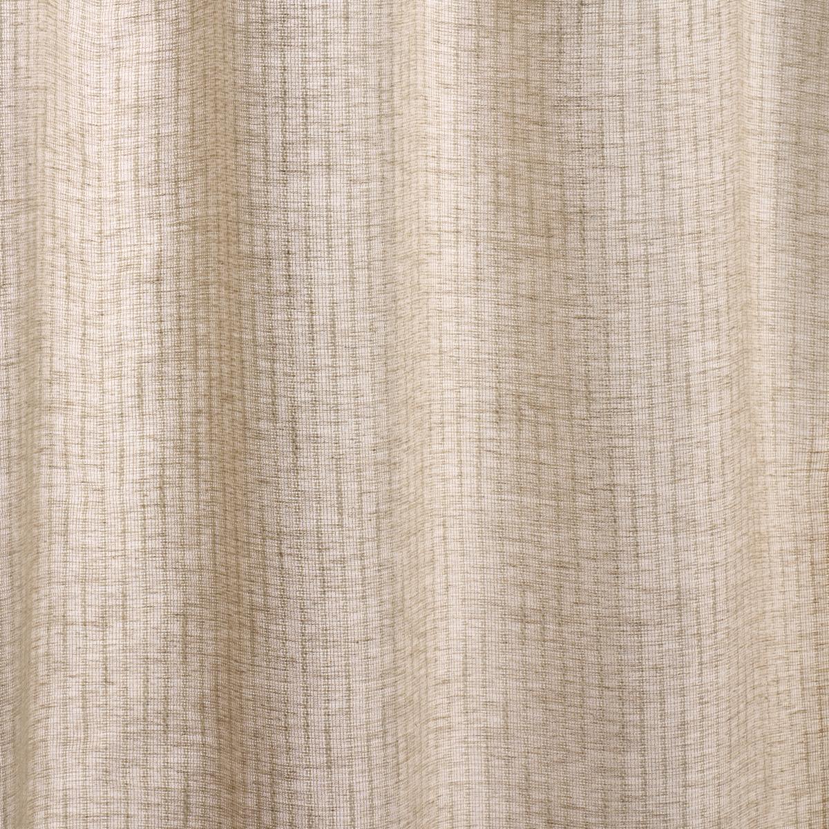 Schumacher Sea Drift Sheer Ivory & Natural Fabric Sample 85160