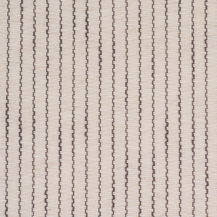 Schumacher Sea Drift Sheer Java & Natural Fabric Sample 85161