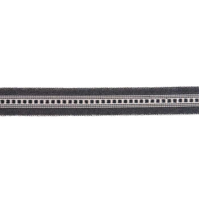 Schumacher Lubeck Tape Narrow Charcoal Trim 85171