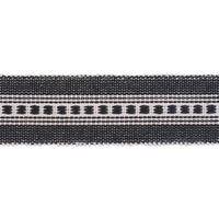Schumacher Lubeck Tape Narrow Charcoal Trim 85171