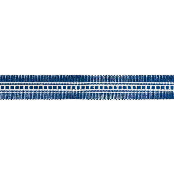 Schumacher Lubeck Tape Narrow Navy Trim 85174