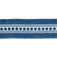Schumacher Lubeck Tape Narrow Navy Trim 85174