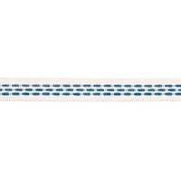 Schumacher Portola Tape Narrow Indoor/Outdoor Slate Trim 85184