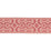 Schumacher Filbert Tape Rose Trim 85210