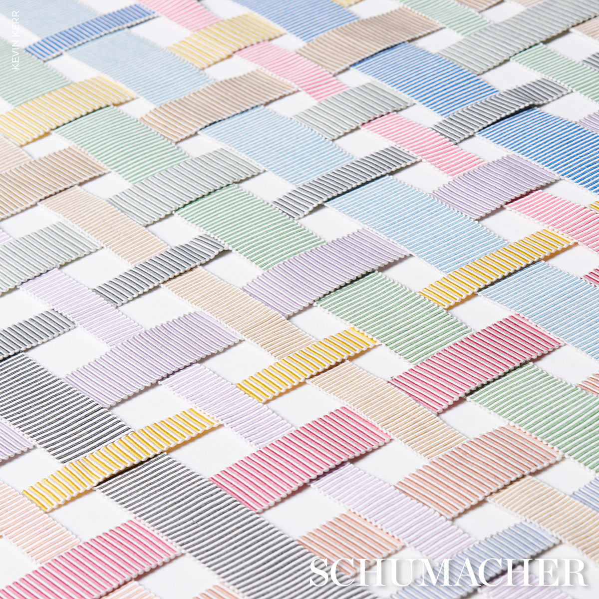 Schumacher Knox Tape Narrow Blush Trim 85226