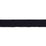 Schumacher Mathias Linen Tape Medium Black Trim Sample 85232