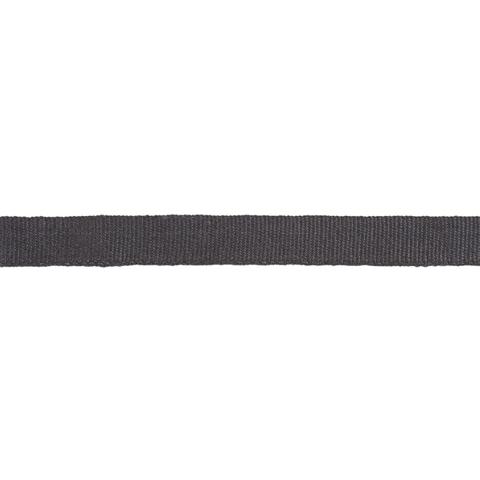 Schumacher Mathias Linen Tape Narrow Charcoal Trim Sample 85240