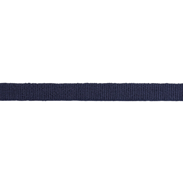 Schumacher Mathias Linen Tape Narrow Navy Trim Sample 85241