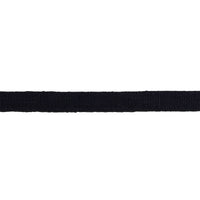Schumacher Mathias Linen Tape Narrow Black Trim 85242