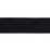 Schumacher Mathias Linen Tape Wide Black Trim 85252