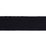 Schumacher Mathias Linen Tape Wide Black Trim Sample 85252