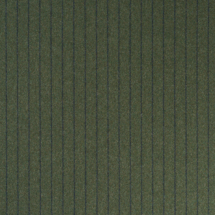 Schumacher Boyd Wool Pinstripe Green Fabric Schumacher 85281